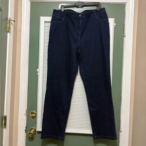 NWT WoolOvers Straight Leg Denim Sz 18